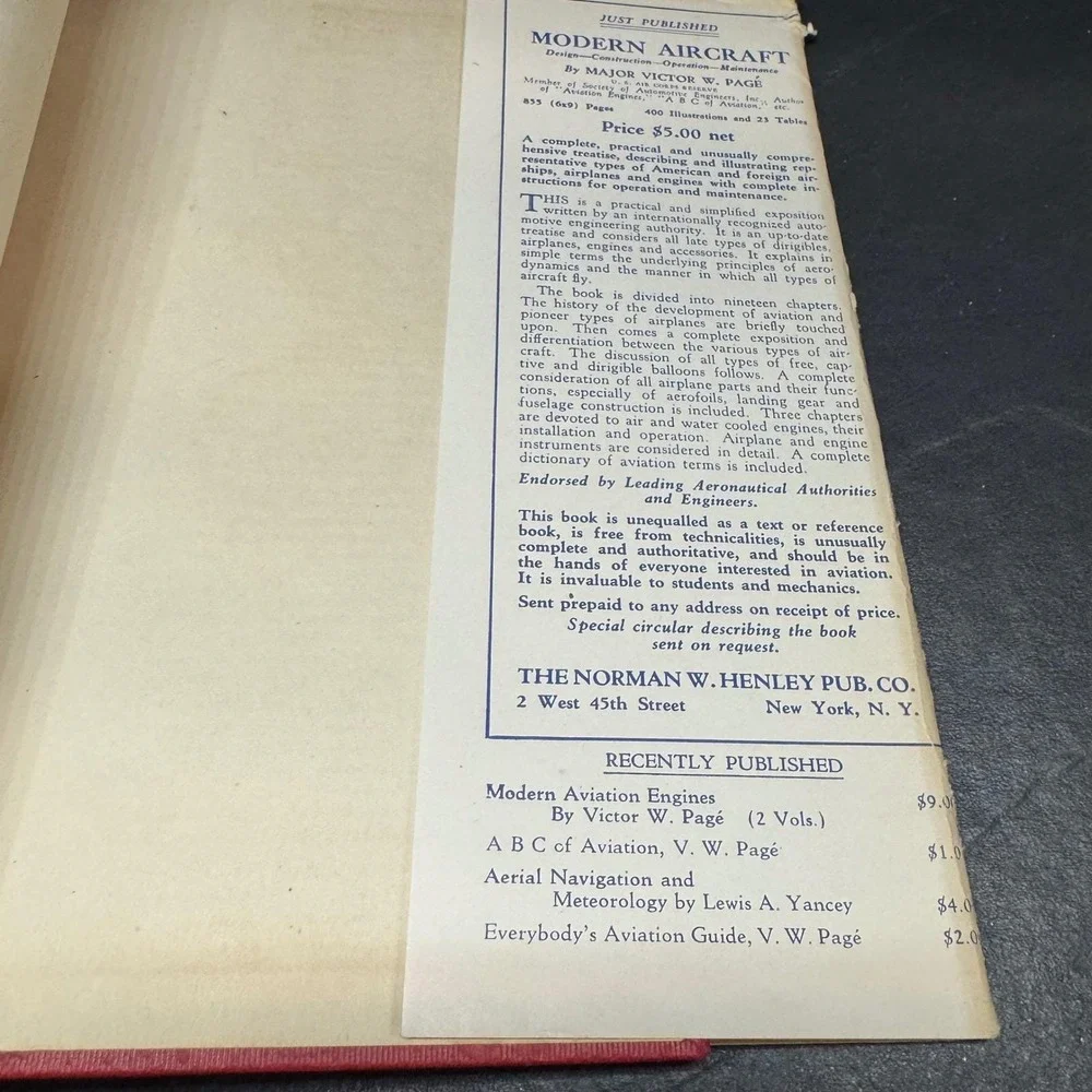 Henley's Twentieth Century Book of‎ Ten Thousand Recipes Formulas Processes 1930